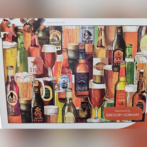 Lang 1000pc Beer Collage Puzzle - Picture 6 of 6